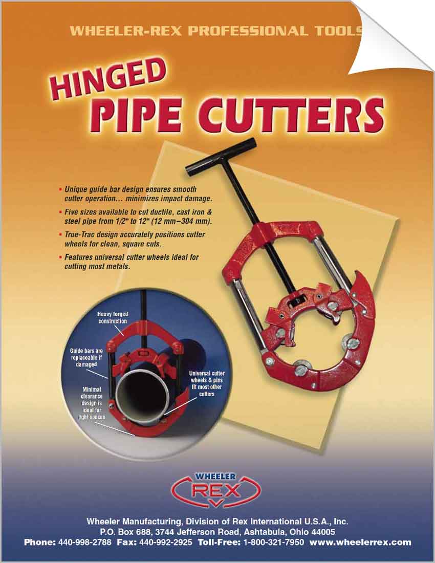 Hinged Pipe Cutters