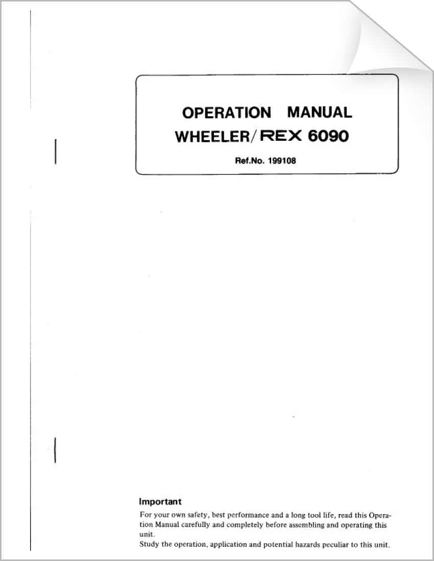 6090 Operation Manual