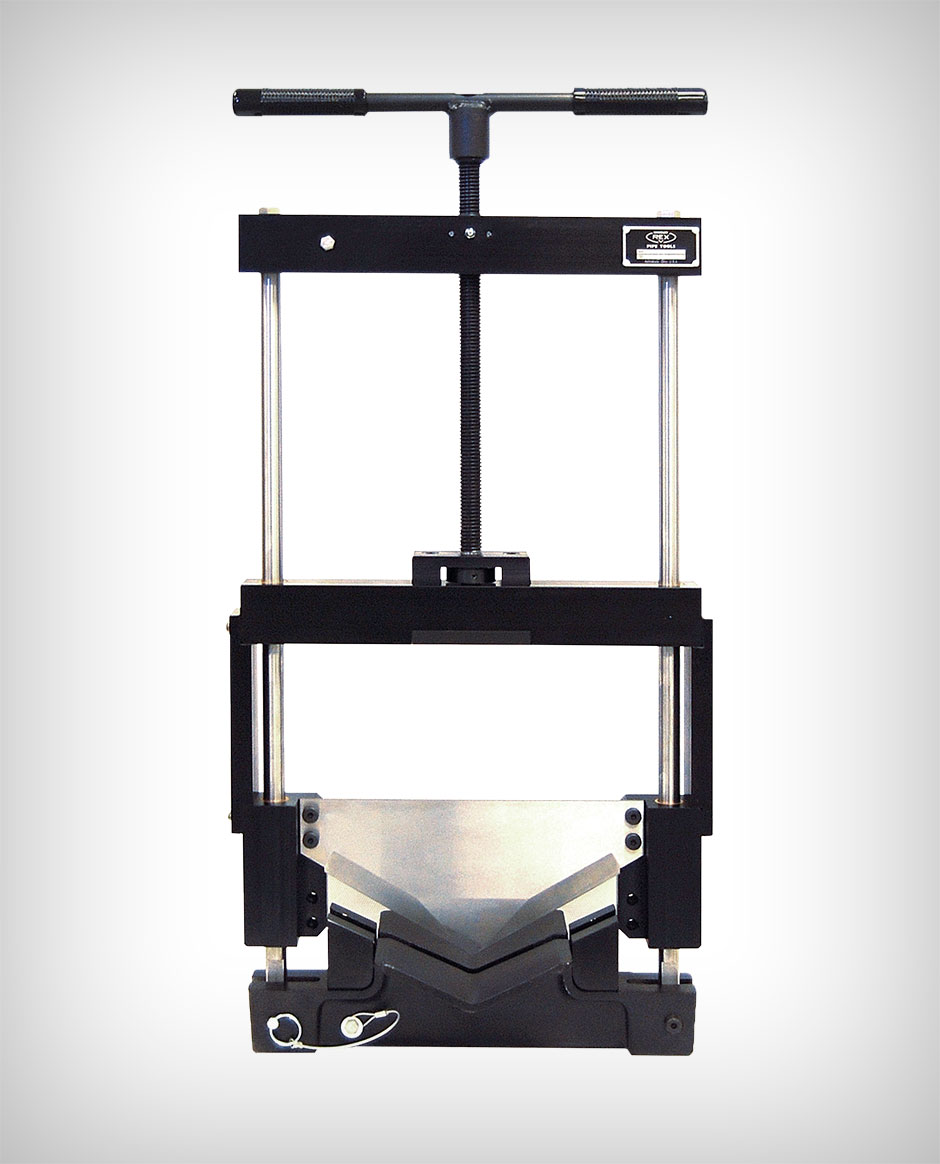 The hardest working 8" guillotine plastic pipe cutters WheelerRex