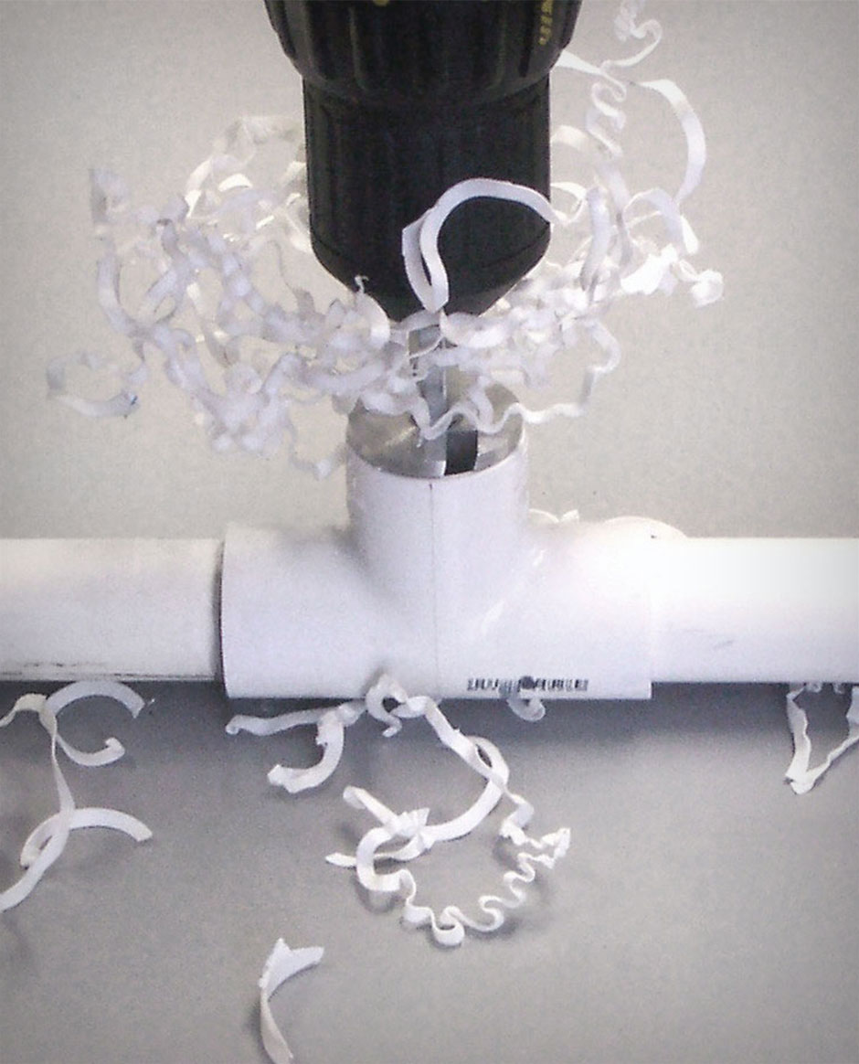 The hardest working plastic pipe fitting saver WheelerRex