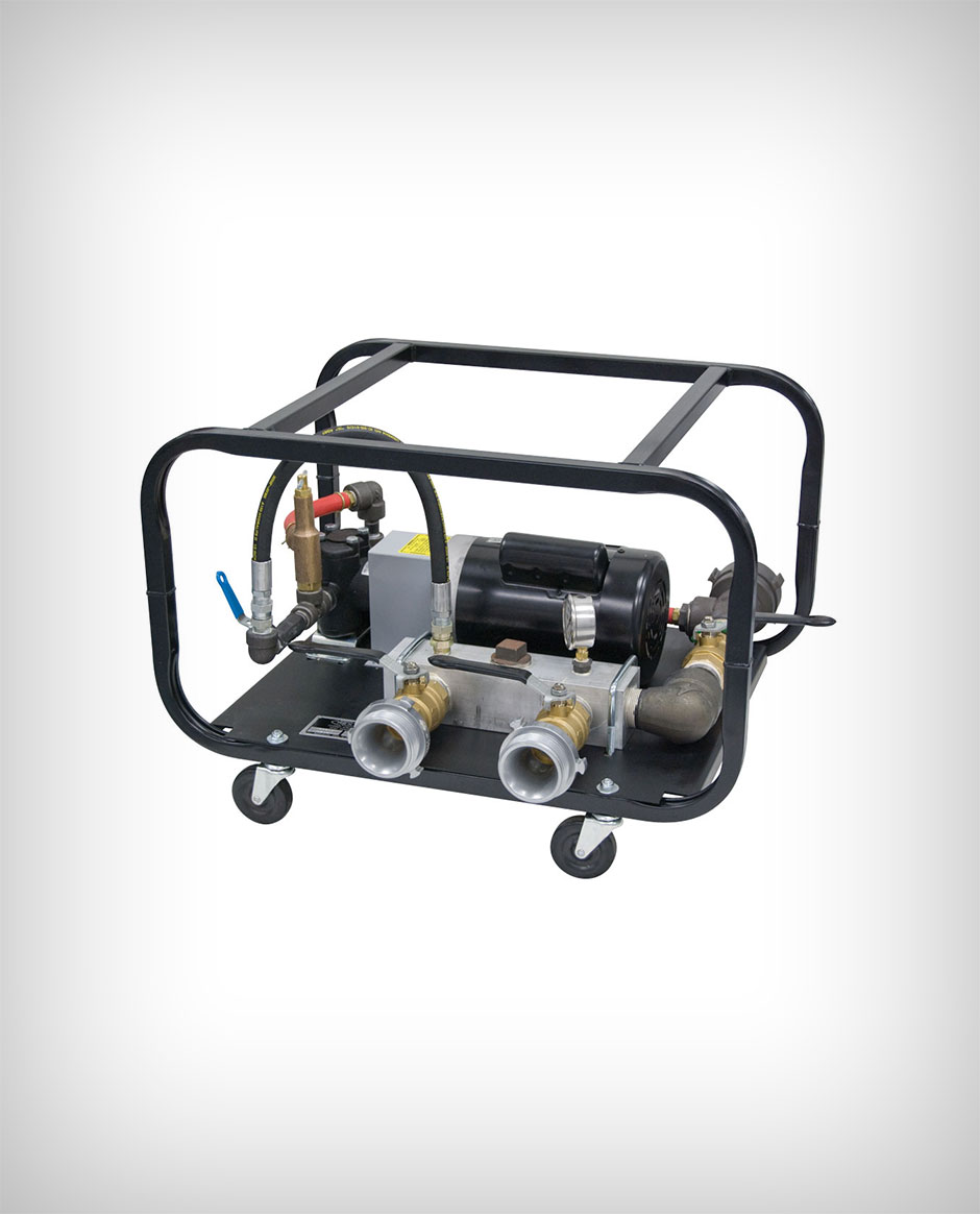 The hardest working electric powered fire hose testers | Wheeler-Rex