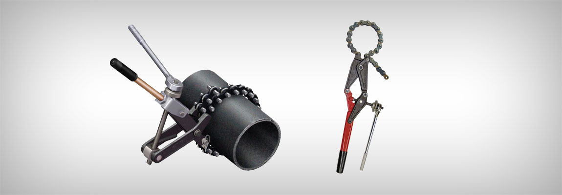 Ratchet Chain Pipe Cutters